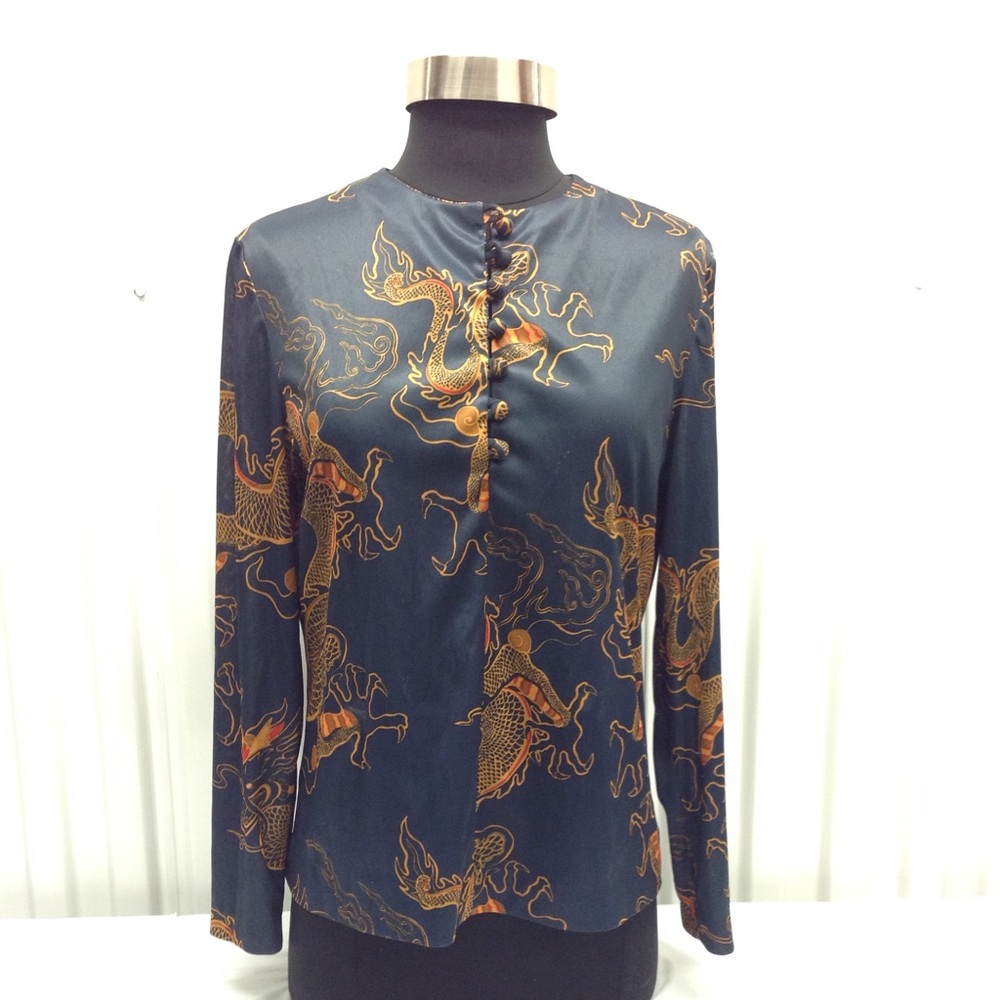CHINESE STYLE BLOUSE NEW WITHOUT TAGS